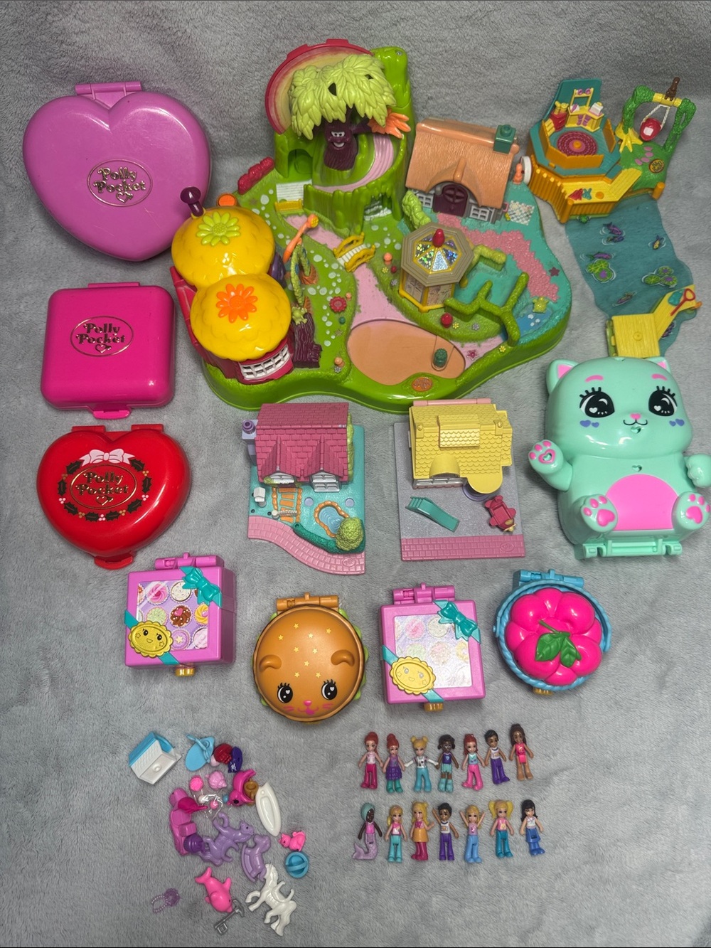 Polly Pockets Vintage And Newer Sets